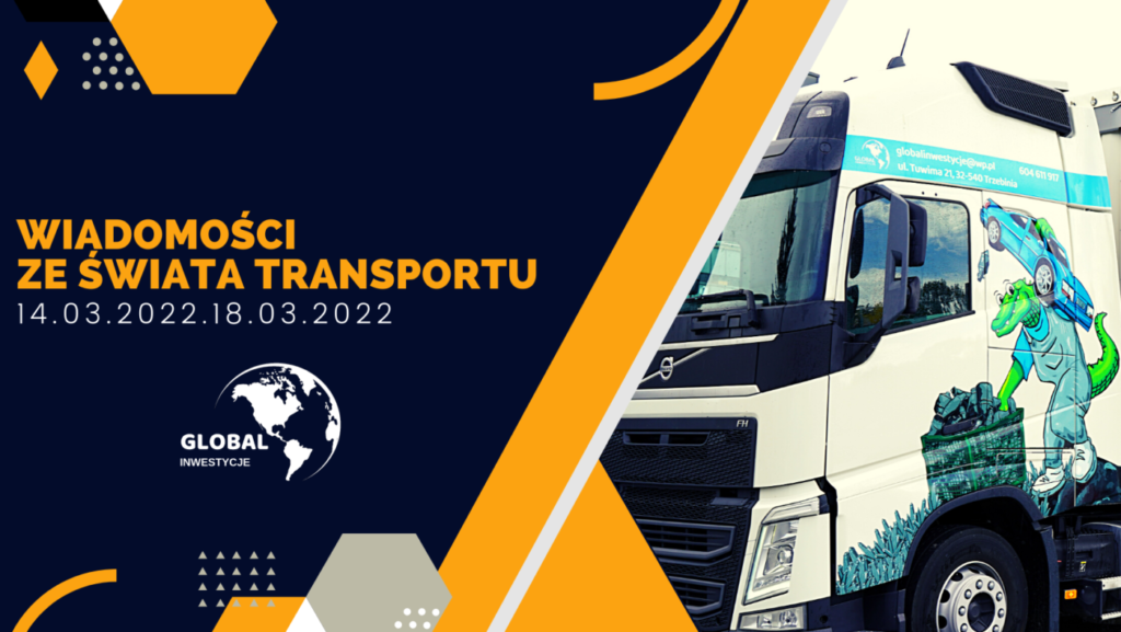 Najważniejsze wiadomości ze świata transportu minionego tygodnia.