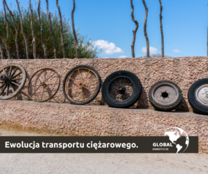 Ewolucja transportu drogowego.
